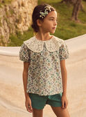 Bluse mit Bubikragen MLEBOSETTE / 25E2PFO1CHE001