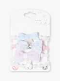 White HAIR ELASTIC ZYALETTE / 21E4PF41ELA000