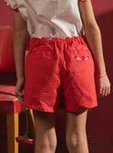 Red MINI SHORT SKIRT MOJUPETTE / 25E2PFJ1JPSF507