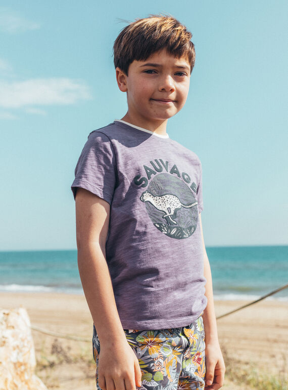 T-Shirt mit Animal Print MRALEOAGE / 25E3PGR2TMC320