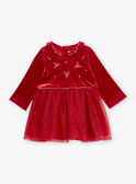 Rotes Kleid aus Samt GATATIANA / 23H1BFN2ROBF529