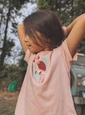 T-Shirt mit Papageienmotiv in hellrosa FITETETTE / 23E2PFD2TMCD300