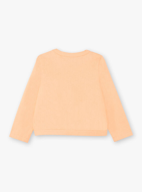Orange Jacke Kind Mädchen ZIJAKETTE / 21E2PFO1VES406