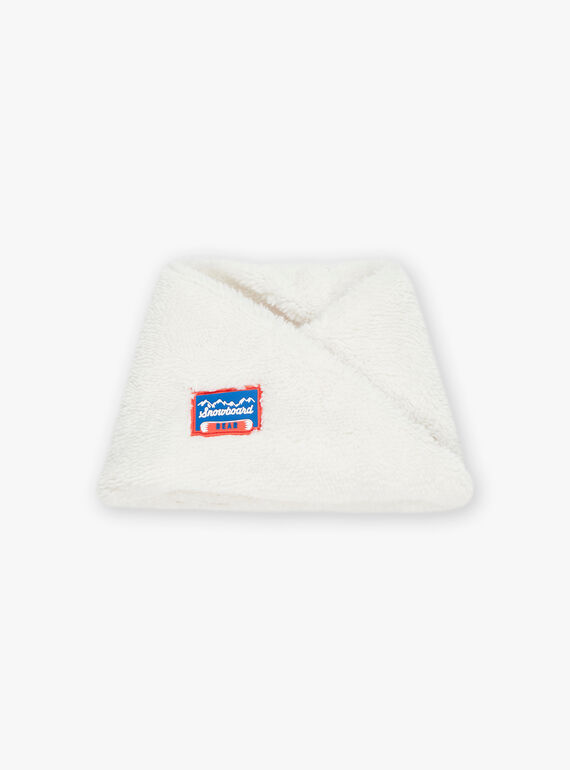 Snood aus rohweißem Kunstpelz DESNOWAGE / 22H4PGN1SNO001