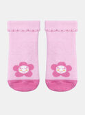 Rosa Blumensocken KABRITNEY / 24E4BF33SOQD314