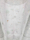 Grau melierte Jacke RYARNO / 19E0CG11VES943