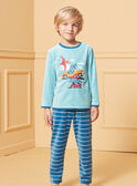 Pyjama aus Nicki mit Dino-Motiv LUIRIAGE / 24H5PG35PYJC242