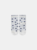 3er-Set geblümte Jacquard-Socken  MADEBORAH / 25E4BF81LC3114