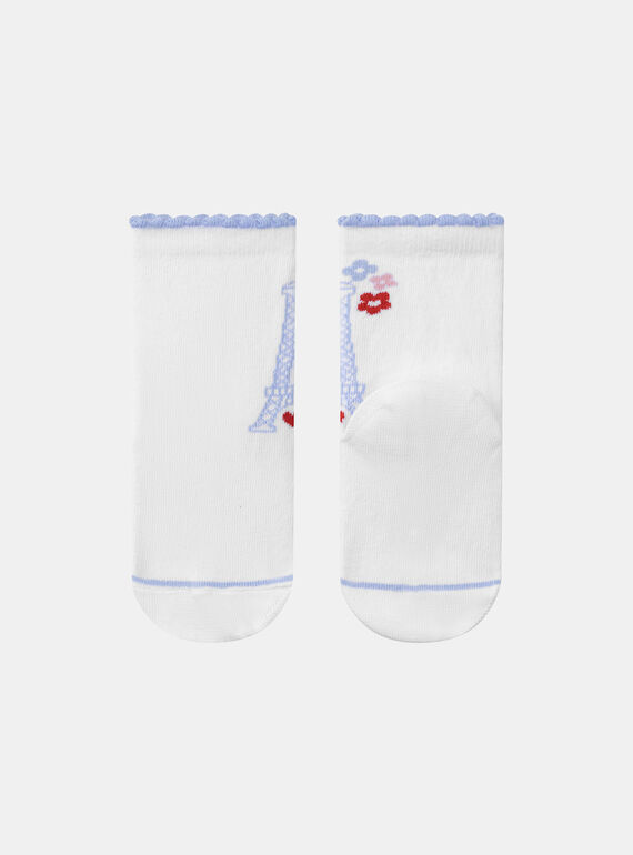 Jacquardsocken Eiffelturm KLATOUETTE / 24E4PFN1SOQ001