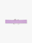 Baby Mädchen lila Stirnband mit Blumendruck BACLEM / 21H4BF21BAN320