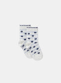 3er-Set geblümte Jacquard-Socken  MADEBORAH / 25E4BF81LC3114