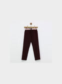 Brown pants PANALUETTE / 18H2PFP2PAN817
