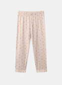 Samtpyjama mit Ballerinas LUICLETTE / 24H5PF34PYJ311