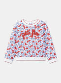 Sweatshirt mit Blumenprint KESWETTE / 24E2PF41SWE001