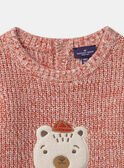 Heather red PULLOVER NADAN / 25H1BGK1PULF520