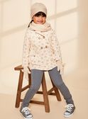 3 in 1 Parka beige mit Blumenmuster FRATERETTE / 23E2PF51PAR808