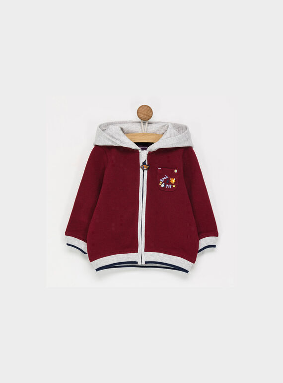 Dark burgundy Jogging top PAFARID / 18H1BGD1JGH503