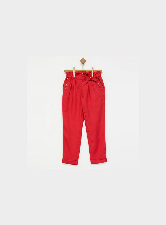 Red pants PABELOETTE / 18H2PF41PAN050