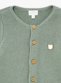 Strickjacke in Khaki LORETO / 24H0CG11CAR604
