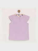 Violettes kurzärmeliges T-Shirt ROPIYETTE / 19E2PFD1TMC328