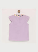 Violettes kurzärmeliges T-Shirt ROPIYETTE / 19E2PFD1TMC328