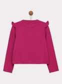 Rosa Strickjacke ROYMIETTE / 19E2PFQ1CARD302