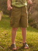 Bermuda-Shorts in Khaki MLESCOTAGE / 25E3PGO2BER604