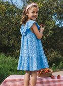 Kleid mit englischer Stickerei MLUROBETTE / 25E2PFQ1ROBC213