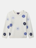 Pullover mit Blumenmuster MESWETTE / 25E2PF81PUL114