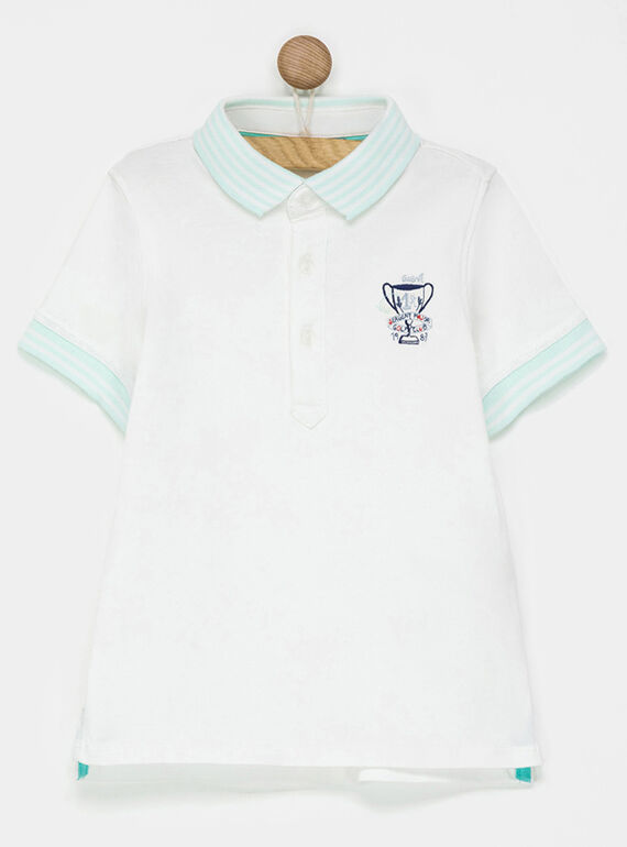 White Polo shirt NYELLAGE / 18E3PG11POL000