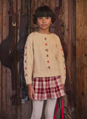 Bestickter Zopfstrickpullover LALOLETTE / 24H2PFR1PUL001