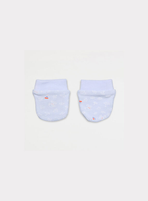 Blue sky New born gloves NAALDO / 18E0AG41MFN020