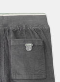 Graue Hose aus Samt LADURAGE / 24H3PGQ1PANJ909