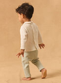 Pyjama aus feinem Rippstrick MEBENOIT / 25E5BGF1PYJ001