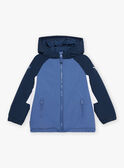 Jacke mit Kapuze in blaugrau FRABLOCAGE / 23E3PG53BLO717