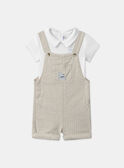 Set aus T-Shirt Body und kurzer Latzhose MAENRICK / 25E1BGL1ENSA016