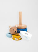 Multicolor STACKING AND SORTING BEAR PYRAMID / 20J78251EPE099