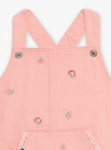 Baby Mädchen rosa Hose mit Fruchtdruck CALAURIE / 22E1BFJ1CHS413