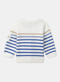 Gestreifter Pullover MACHARLES / 25E1BG81PUL001