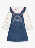 Baby Mädchen Denim-Body und Kleid im Set CABRIGITTE / 22E1BF71ENSP274