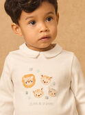 Pyjama aus feinem Rippstrick MEBENOIT / 25E5BGF1PYJ001