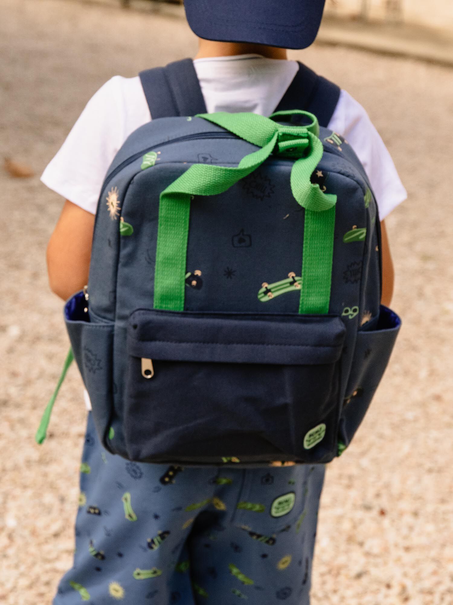 Rucksack mit Fantasiedruck Junge Sergent Major