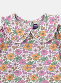 Mehrfarbige Bluse mit Blumendruck KABONNIE / 24E1BF31TEE001