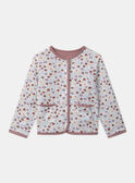 Jacke zum Wenden einfarbig und geblümt MAVETTE / 25E2PF71CAR511