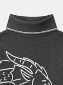 Unterziehpullover Drache Grau LADRAGE / 24H3PGQ1SPLJ922
