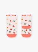 Ringelsocken rosa mit Früchten FADENISE / 23E4BFB1SOQ318