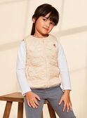 3 in 1 Parka beige mit Blumenmuster FRATERETTE / 23E2PF51PAR808