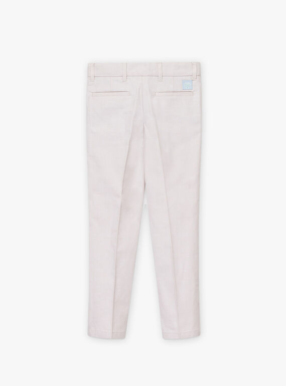 Anzugsweste für Jungen, beige TICOAGE / 20E3PGJ1PAN808