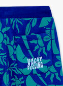 Blaue Bermudashorts LACOAGE / 24H3PGI2BER703
