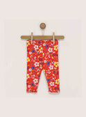 Rote Leggings mit Motiv RAFEE / 19E4BFC1CALF505